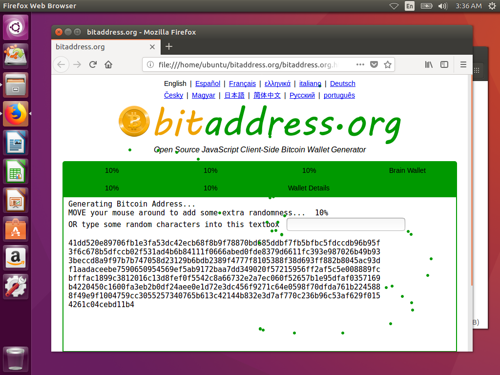 Use Bitaddress