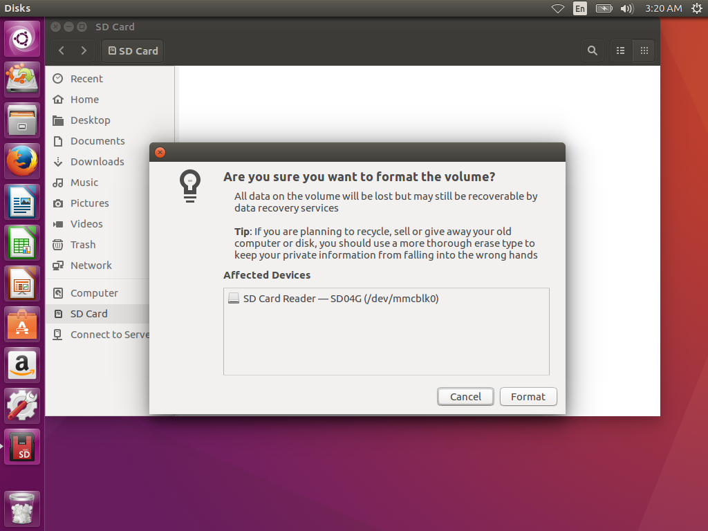 USB luks are you sure