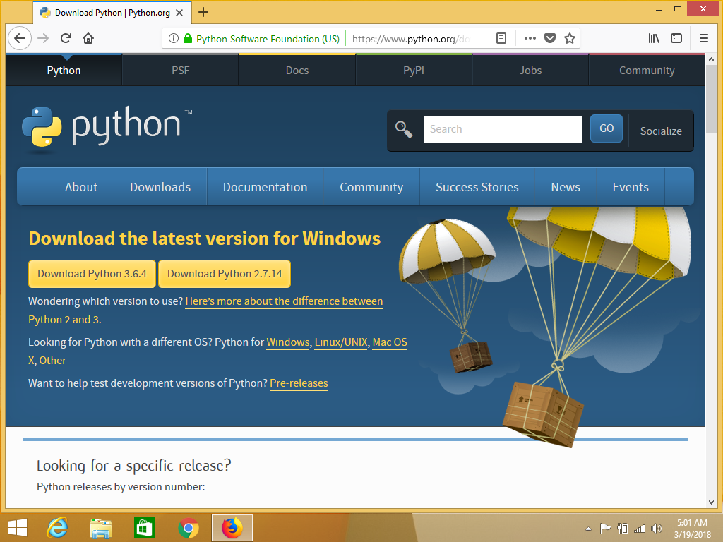 python download